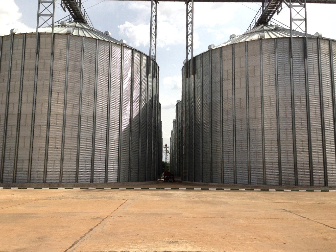 2 of 8 silo complexes in Nigeria